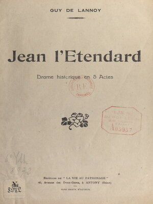 cover image of Jean l'Étendard